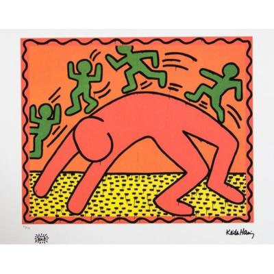 Keith Haring (d'après) sans titre années 1980